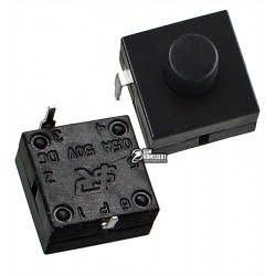 Кнопка PBS-06 для фонарика 11x11 с фиксацией 2pin