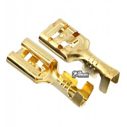 FASTON 6.3mm мама на кабель ножевая клемма FASTON 6.3mm мама на кабель ножевая клемма