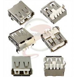 Гнездо USB-A dip на плату (USB-109) USB-02-FD-90 Гнездо USB-A dip на плату (USB-109) USB-02-FD-90
