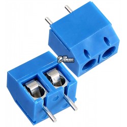 Клеммник двойной ZB301V-02P шаг 5 мм ZHONGA