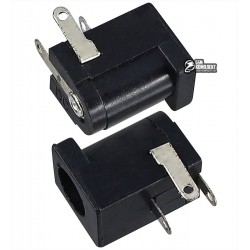 DC гнездо монтажное на плату 5,5/2,5 (HF-2066B) DC гнездо монтажное на плату 5,5/2,5 (HF-2066B)