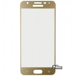 Закаленное защитное стекло для Samsung G570F Galaxy J5 Prime, 0,26 мм 9H, золотое