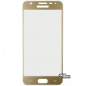 Закаленное защитное стекло для Samsung G570F Galaxy J5 Prime, 0,26 мм 9H, золотое