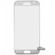 Закаленное защитное стекло для Samsung G930 Galaxy S7, 0,26 мм 9H, 3D серебристое