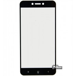 Закаленное защитное стекло для Xiaomi Redmi 5A, 0,26 мм 9H, 2.5D, черное Закаленное защитное стекло для Xiaomi Redmi 5A, 0,26 мм 9H, 2.5D, черное