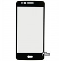Закаленное защитное стекло для LG K8 (2017) X240 Dual Sim , 0,26 мм 9H, 2.5D, черное