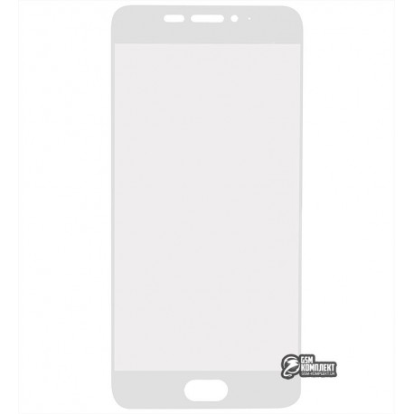 Закаленное защитное стекло для Meizu MX6, 0,26 мм 9H, белое