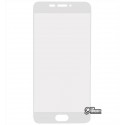 Загартоване захисне скло для Meizu MX6, 0,26 мм 9H, білий колір