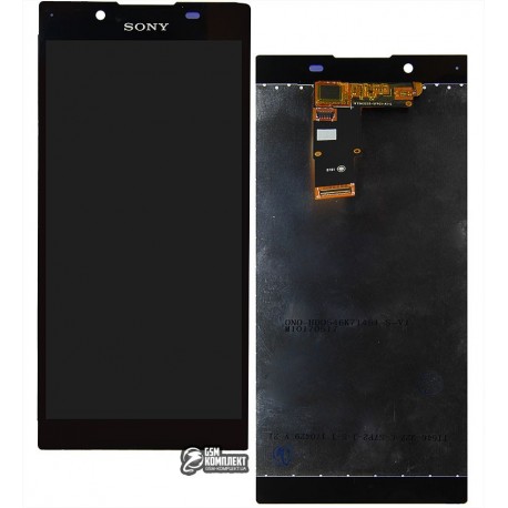Дисплей для Sony G3311 Xperia L, G3312 Xperia L Dual, G3313 Xperia L, черный, с сенсорным экраном