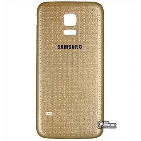 Задня кришка батареї для Samsung G800H Galaxy S5 mini, золотиста