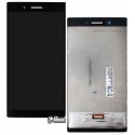 Дисплей для планшета Lenovo Tab 3 TB3-730, Tab 7 TB-7304i, чорний, з сенсорним екраном (дисплейний модуль), TV070WSM-TL1