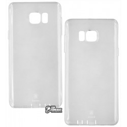 Чехол ультратонкий Baseus Air для Samsung Galaxy Note 5, силиконовый, прозрачный