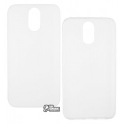 Чехол защитный + закаленное стекло для BRAVIS A554 Grand, силиконовый, + 9H Glass(Trans)