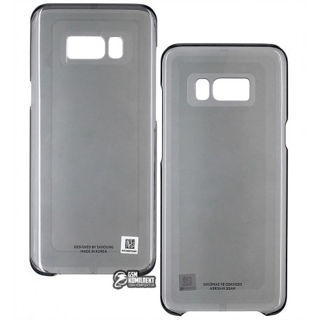 Чехол защитный для Samsung G955 Galaxy S8 Plus /EF-QG955CBEGRU - Clear Cover (Black)