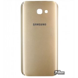Задняя панель корпуса для Samsung A720F Galaxy A7 (2017), золотистая