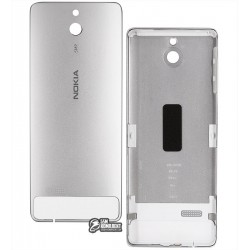 Задня панель корпусу для Nokia 515 Dual Sim, біла, з боковими кнопками