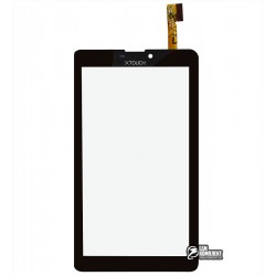 Тачскрін для планшетів Nomi C07001, C07002 HD Lyra, C07003, 7 ", 184 мм, 104 мм, 30 pin, ємнісний, чорний, # YJ178FPC-V0 / YTG-C70059-F1 / CZY6948A01-FPC Тачскрін для планшетів Nomi C07001, C07002 HD Lyra, C07003, 7 ", 184 мм, 104 мм, 30 pin, ємнісний, чорний, # YJ178FPC-V0 / YTG-C70059-F1 / CZY6948A01-FPC