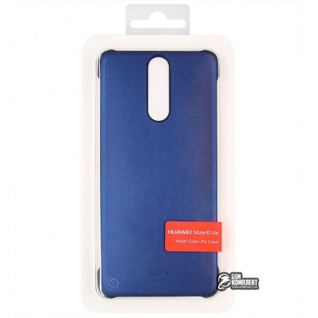 Чехол защитный для HUAWEI Mate 10 lite Multi Color PU case (Blue)