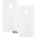 Чохол для Samsung A730 Galaxy A8 Plus, Nillkin силіконовий, білий