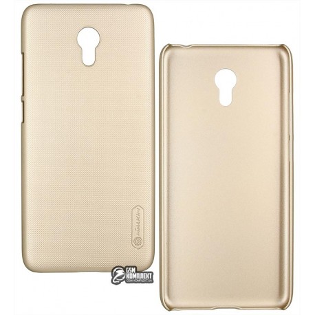 Чохол захисний Nillkin для Meizu M5s - Frosted Shield, пластик, золотой