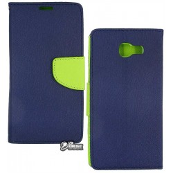 Чохол для Samsung A510 Galaxy A5 (2016), TOTO Mercury, книжка, темно синій колір