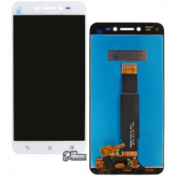 Дисплей для Asus ZenFone Live (ZB501KL), белый, с сенсорным экраном