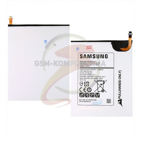 Аккумулятор (акб) EB-BT561ABE для планшета Samsung T560 Galaxy Tab E 9.6, T561 Galaxy Tab E, Li-ion, 3,8 В, 5000 мАч