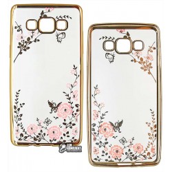 Чехол для Samsung A500 Galaxy A5, Secret Garden Swarovski