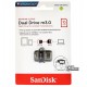 Флешка 16Gb, SanDisk Ultra, USB3.0 + OTG MicroUsb