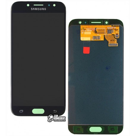 Дисплей для Samsung J730F Galaxy J7 (2017), черный, с сенсорным экраном, original (PRC)