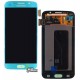 Дисплей для Samsung G920F Galaxy S6, голубой, с сенсорным экраном (дисплейный модуль),original, #GH97-17260D