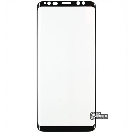 Закаленное защитное стекло DIGI Glass Screen (3D Full Glue) для Samsung G950 Galaxy S8, черное
