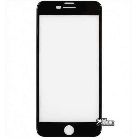 Закаленное защитное стекло DIGI Glass Screen для iPhone 6 Plus/ 6s Plus / 7 Plus / 8 Plus, черное, 3D, 0.26мм, 9H