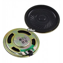 Динамик металлический 36мм x 5мм 8 Ом 0.5Вт Динамик металлический 36мм x 5мм 8 Ом 0.5Вт