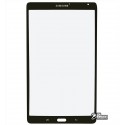 Стекло дисплея планшетов Samsung T700 Galaxy Tab S 8.4, T705 Galaxy Tab S 8.4 LTE, серое