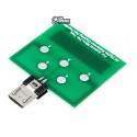 Тестова плата AIDA DFT-micro для перевірки контактів роз єму micro USB