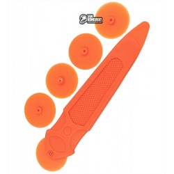 Лопатка пластиковая со сменными роликами AIDA A-135, для разборки корпусов