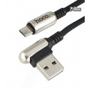 Кабель Micro-USB - USB, Hoco U17 capsule, 1,2 метра, чорний