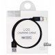 Кабель Lightning - USB, Hoco U28 Magnetic adsorption, магнитный, черный