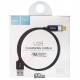 Кабель Micro-USB - USB, Hoco U28 Magnetic adsorption, магнитный, черный