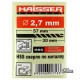 Сверло по металу HAISSER HSS 2.7 мм