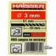Сверло по металу HAISSER HSS 3.0 мм