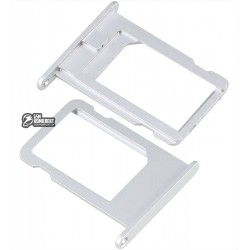Держатель SIM-карты для Apple iPhone 5S, iPhone SE, серебристый Держатель SIM-карты для Apple iPhone 5S, iPhone SE, серебристый