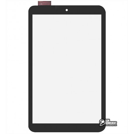 Тачскрін для планшету Prestigio MultiPad Visconte Quad (PMP880TD), чорний, #PB80JG9461-R2