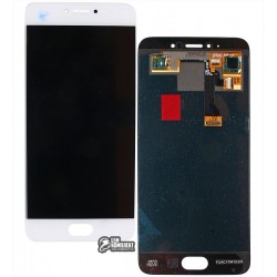 Дисплей для Meizu Pro 6s, белый, с сенсорным экраном, original (PRC)