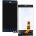 Дисплей для Sony F8332 Xperia XZ, синій колір, з сенсорним екраном (дисплейний модуль), оригінал (PRC)
