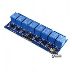 Восьмиканальный релейный модуль для ARDUINO контроллеров 5V