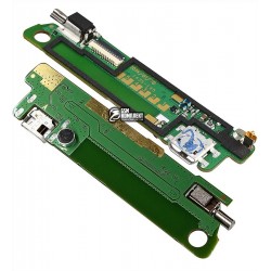 Шлейф для Huawei Y5 (2017), коннектора зарядки, с мікрофоном, плата зарядки