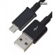 USB дата-кабель (micro-USB) для мобильных телефонов Samsung C101 Galaxy S4 Zoom, C1010 Galaxy S4 Zoom, I5500 Galaxy 550, I5700 G