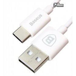 Кабель Type-C, Baseus Flash Series 2.0, 1 метр, белый